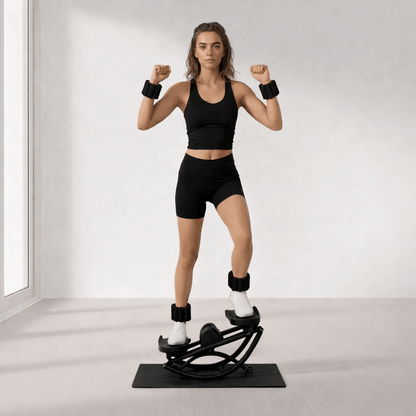 The Rock Stepper Low-Impact Cardio
