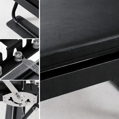 Foldable At-Home Pilates Metal Reformer