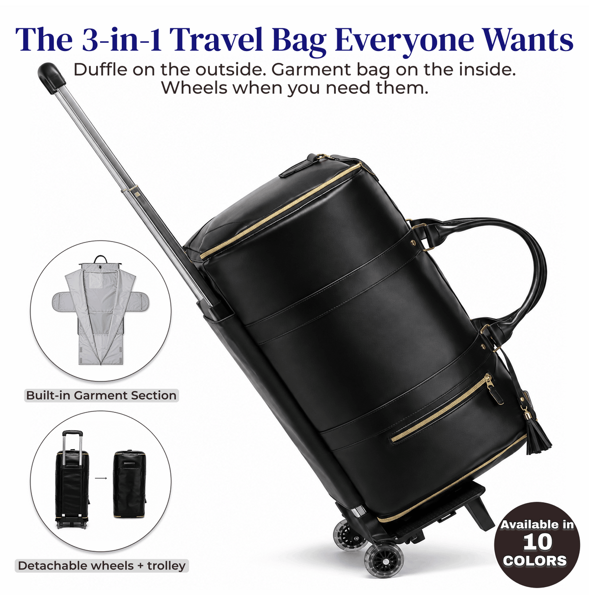 Travier™ The 3-in-1 Travel Bag