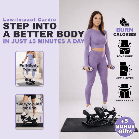 The Rock Stepper Low-Impact Cardio